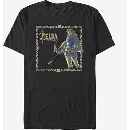 Nintendo Legend of Zelda Breath of the Wild Frame T-Shirt thumb