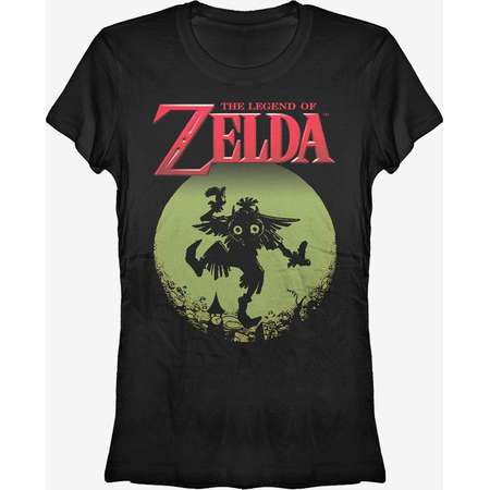 Nintendo Legend of Zelda Skull Kid in the Moon Girls T-Shirt thumb
