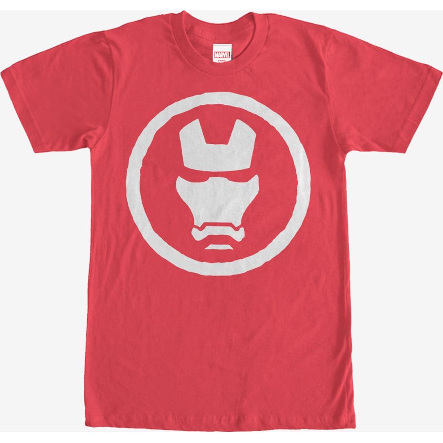 CafePress Iron Man Logo Dark T Shirt 100% Cotton T-Shirt 417411210