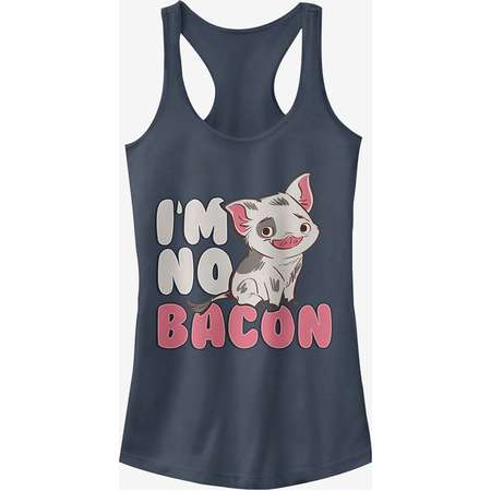 Disney Moana Pua No Bacon Girls Tank Top thumb