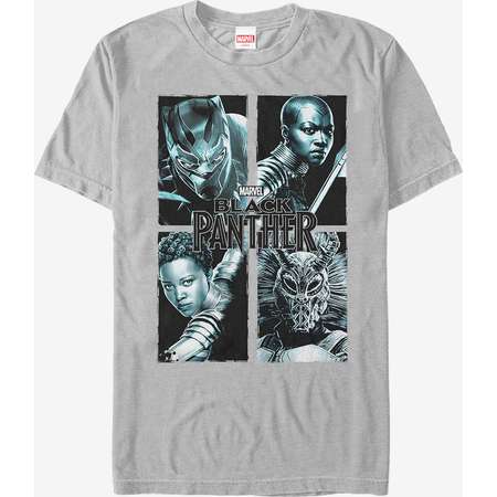 Marvel Black Panther 2018 Character Panel T-Shirt thumb