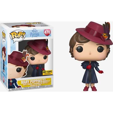 Funko Mary Poppins Returns Pop! Mary Poppins With Umbrella Vinyl Figure Hot Topic Exclusive thumb