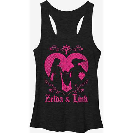 Nintendo Legend of Zelda Link Love Girls Tanks thumb