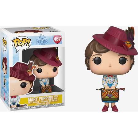 Funko Mary Poppins Returns Pop! Mary Poppins With Bag Vinyl Figure thumb