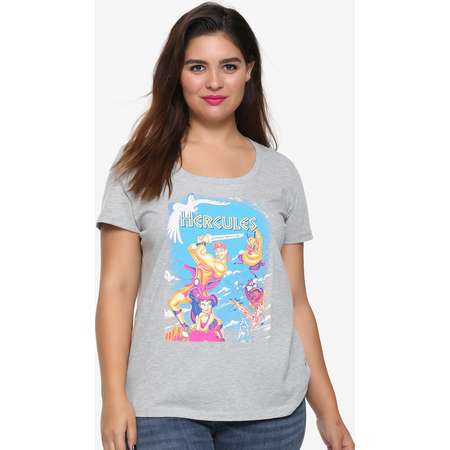 Disney Hercules Movie Poster Girls T-Shirt Plus Size thumb