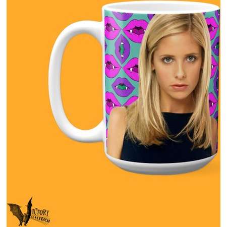 Buffy Summers Mug Buffy the Vampire Slayer TV gifts for her Girlfriend gifts supernatural Feminist girl power Sarah Michelle Gellar thumb