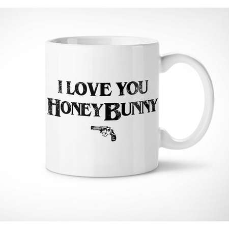 Pulp Fiction > Honey Bunny - Exclusive Mug // i love you, movie, quote, pumpkin, gift, couples, him, her, love, film, cup, tarantino, tasse thumb