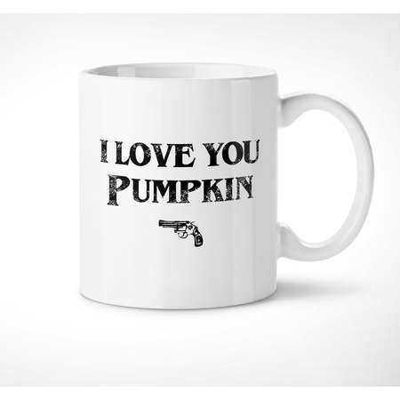 Pulp Fiction > Pumpkin - Exclusive Mug // i love you, movie, quote, honey bunny, gift, couples, him, her, love, film, cup, tarantino, tasse thumb