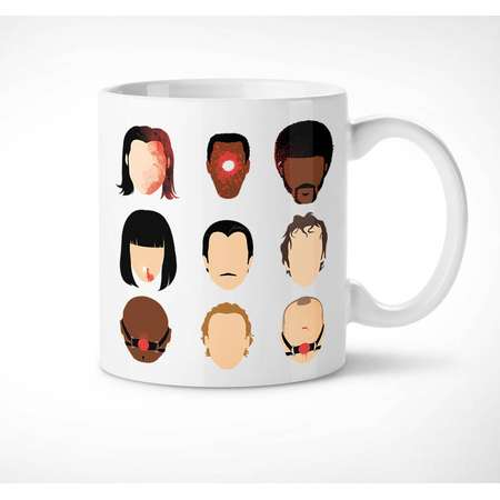 Pulp Fiction - Exclusive Mug // quentin tarantino, cup, jack rabbit, jules, mia wallace, vincent vega, butch, zed, mr wolf, gangster, tasse thumb