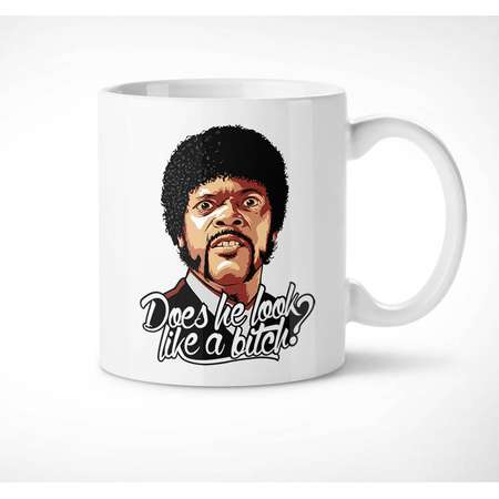 Pulp Fiction > Jules - Exclusive Mug // look like a bitch, quote, movie, quentin tarantino, cup, samuel l jackson, cinema, gift, film, tasse thumb
