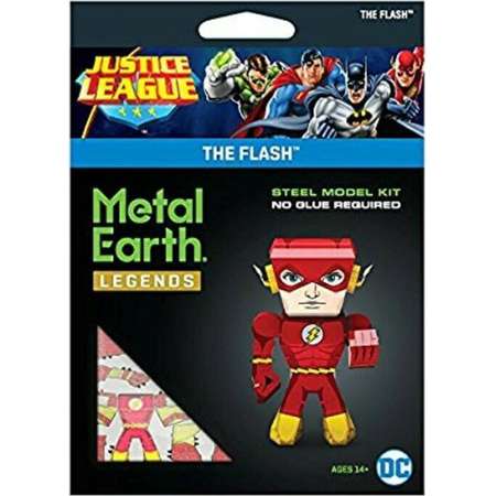 Metal Earth Fascinations : Metal Earth Justice League 3D Laser Cut Metal Model Kit ~The Flash~ thumb