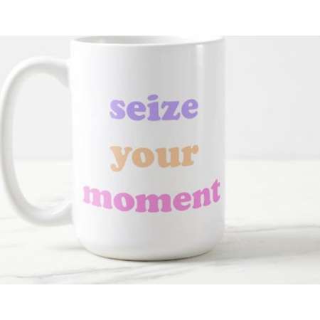 Coco Pixar | Seize Your Moment | Coco | Inspirational | Disney Pixar | OVERSIZED Mug thumb