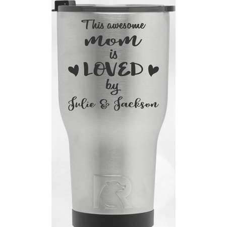 RTIC / grandparent gift / fathers day / customized mom mug / insulated mug dad / custom grandpa gift / uncle mug / personalized / grandma thumb
