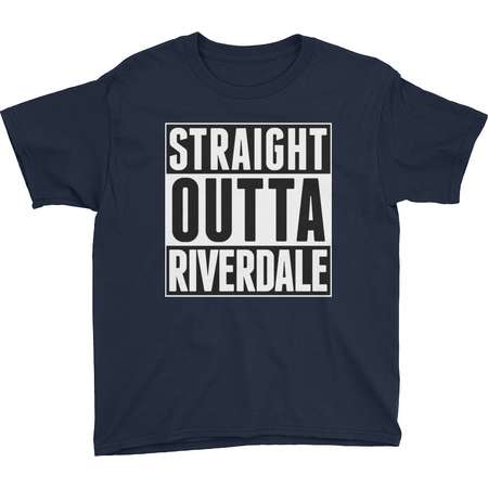 Straight Outta Riverdale New York City Youth Short Sleeve Kids T-Shirt thumb