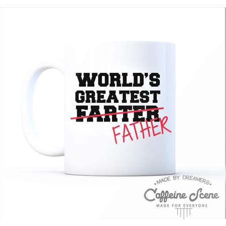 Fart Funny Mug World's Greatest Farter Pregnancy Announcement New Dad Gift Fathers Day Birthday Gift Pop Brother Uncle Grandpa Coffee Mug thumb