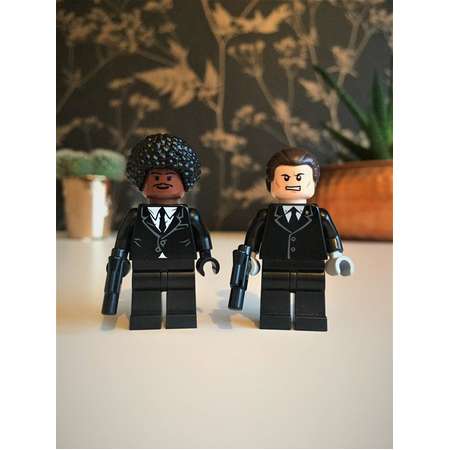 Jules and Vince Pulp Fiction® cult film Custom figures Pulp fiction® keychain/keyring (gift box available) Cult Film Movie Lover thumb