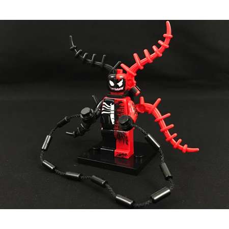 Venom Carnage Cross Minifigure Spider-Man Marvel Comics Avengers USA Fast! thumb