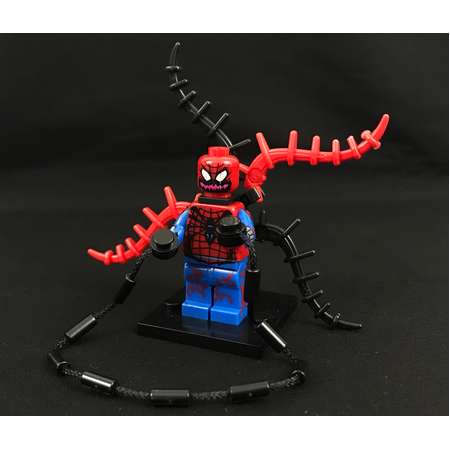 Carnage Spiderman Minifigure Spider-Man Marvel Comics Avengers USA Fast! thumb
