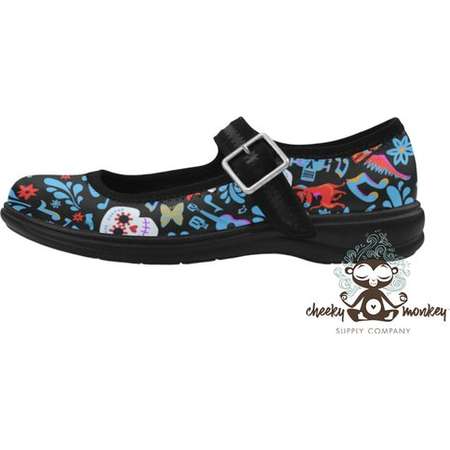 Pixar Coco Inspired Custom Mary Jane Flat Shoes // Disney Cruise Line, Disneyland, Disney World, DCL // Travel, Comic Con, Costume, Cosplay thumb