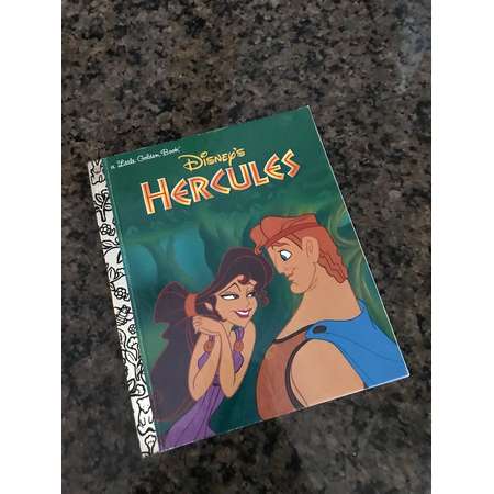 Hercules Little Golden Book, First Edition 1997, Vintage Children's Books, Little Golden Books thumb
