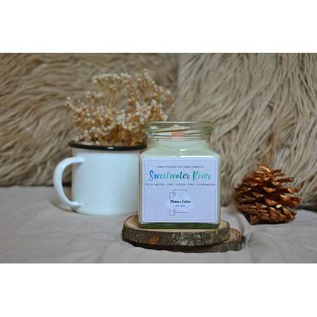 Sweetwater River - 8oz Candle - Riverdale - Scented Soy Candle - Book Lover Gift thumb
