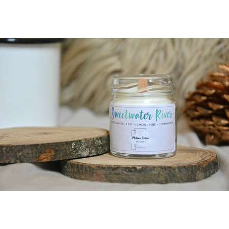Sweetwater River - 1.5oz Candle - Riverdale - Scented Soy Candle - Book Lover Gift thumb