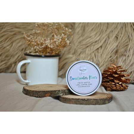 Sweetwater River - 4oz Candle - Riverdale - Scented Soy Candle - Book Lover Gift thumb