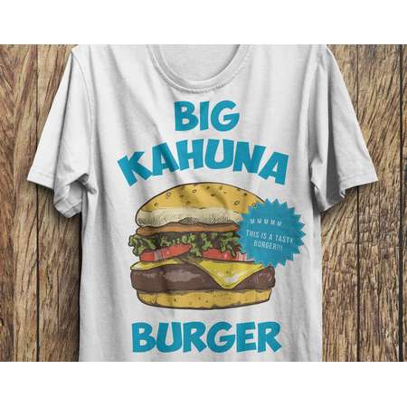 Big Kahuna Burger Shirt, Pulp Fiction 2 T-Shirt M37 thumb