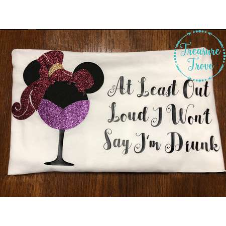Megara - At Least Out Loud I Won't Say I'm Drunk / Hercules Epcot Food & Wine Festival Shirt / Drinking Around the World Shirt thumb