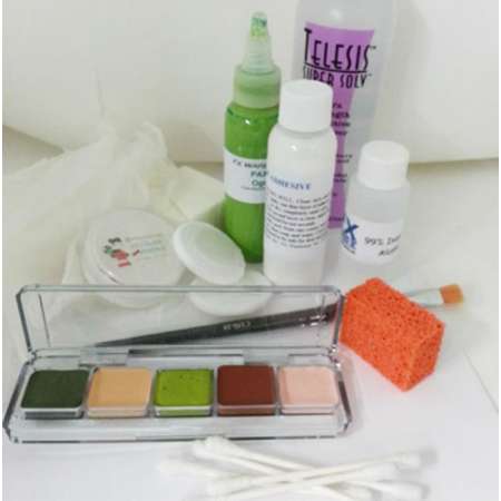 Shrek Professional Makeup Kit for Foam Latex Prosthetics Theatre thumb