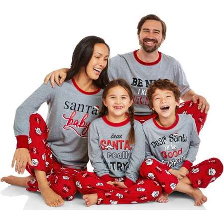 Christmas family pajamas | Family matching pajamas | Santa pajamas for the whole family thumb
