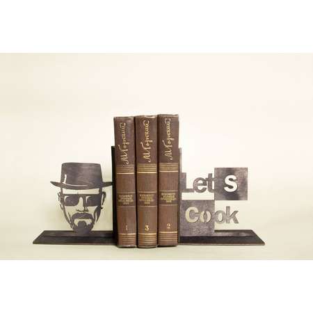 Breaking Bad handmade bookends. Gift idea for men, him. Kitchen decorations thumb
