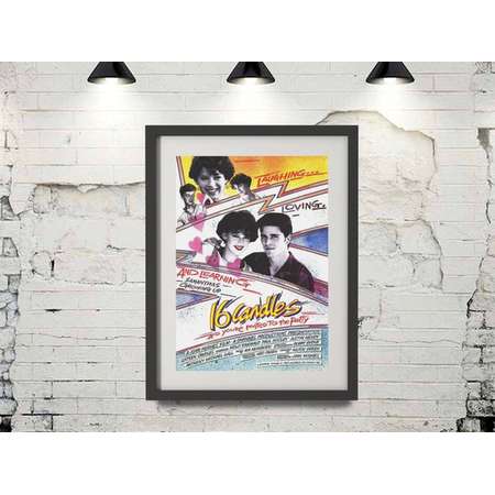 Sixteen Candles Movie Poster 80s Classic for Home, Office, Display thumb