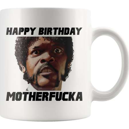 Pulp Fiction Quentin Tarantino Samuel L Jackson 40th Birthday Mug Birthday Coffee Mug 90's Movies Turning 40 35th Birthday 40th Bday Tea Cup thumb