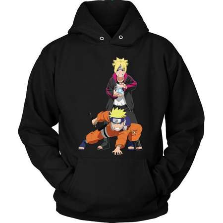 Naruto Boruto Hoodie - Unisex Men's Women's Naruto Anime Sweatshirt Hoodie - Costume Naruto Shippuden Boruto Clothing Funny Manga T-Shirts thumb