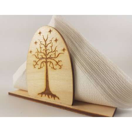 Napkin Holder - Lord of the Rings: The White Tree of Gondor , the hobbit , the rings , the shire thumb