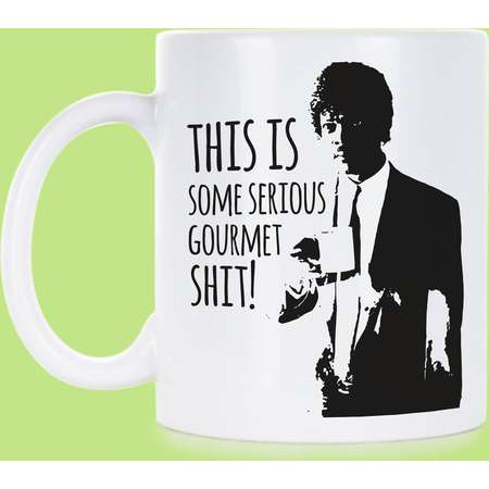 Pulp Fiction Samuel Gourmet Cup Gourmet Jackson Mug Gourmet Pulp Fiction Samuel Gourmet Shit Gourmet Pulp Mug Serious Gourmet Cup thumb