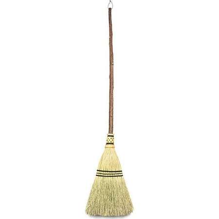 Vintage House Broom, Natural Handmade Broom, Wedding Gift, Housewarming, Straw Broom, Folk Art, Home Decor, Rustic Wall Decor, Harry Potter thumb