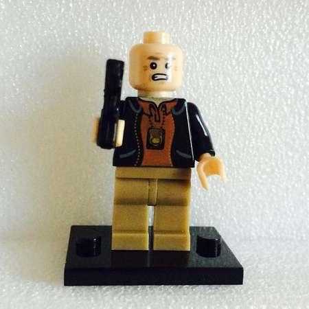 Lego Style Hank Schrader Breaking Bad Minifigure. Ideal Gift thumb