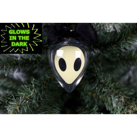 Stoner Gift, Alien Ornament, Glow In The Dark Ornament, Marijuana Accessory, Alien Decor, X Files, I Want To Believe, Spaceship, Weed Gift thumb