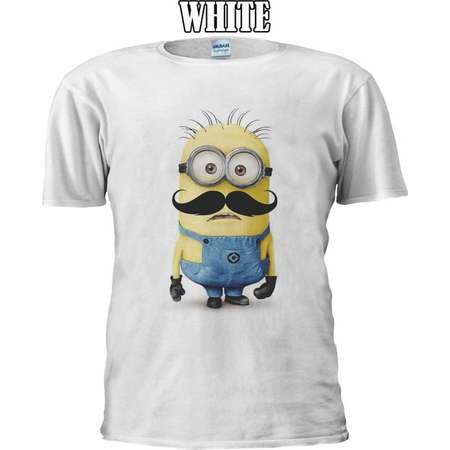 Minions Despicable Me New Cute Minion Kiss Funny Men Women Ladies Tshirt Unisex 6m thumb