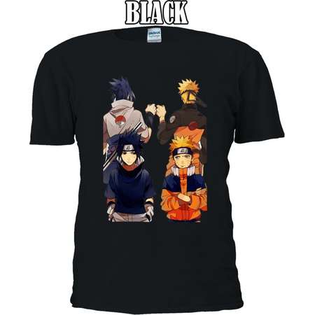 Naruto Anime Japanese Manga Anime Best Friend Men Women Ladies Tshirt T-shirt Unisex 367 thumb