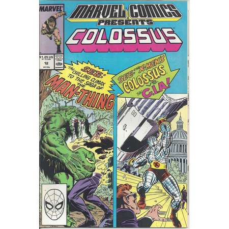 Marvel Comics Presents #12 (February 1989) - starring Colossus, Man-Thing, Hercules, & Namorita - Copper Age comic book - Marvel Comics thumb