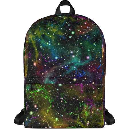 Universe Backpack, Constellation, Festival, Alien, Rucksack, Backpack Women, Laptop Backpack, Vegan Backpack, Canvas Bag, Diaper Bag, Rave thumb