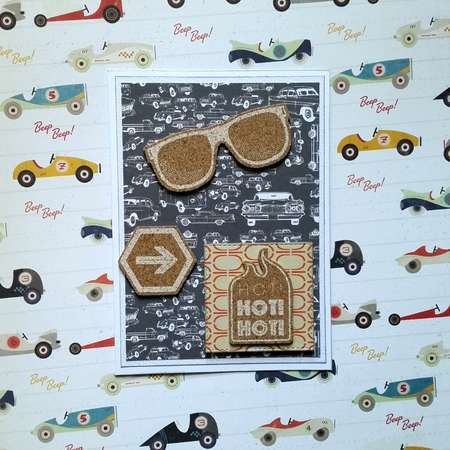 greeting card - hot cars thumb