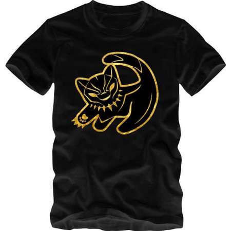 Black Panther Black Gold T-Shirt Wakanda Style Marvel Movie Type Craze Men Toddler Youth Sizes thumb