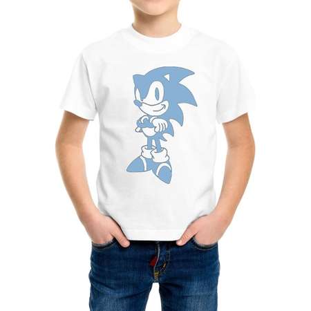 Sonic the hedgehog T-Shirt - Sonic - Kids T-Shirt - Blue Sonic - Sonic Shirt - Kids Shirt - hedgehog shirt - thumb