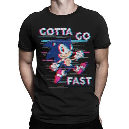 Sonic the Hedgehog Art T-shirt, Men's Women's All Sizes thumb