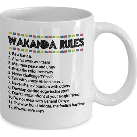 Wakanda Forever Black Panther merchandise thumb