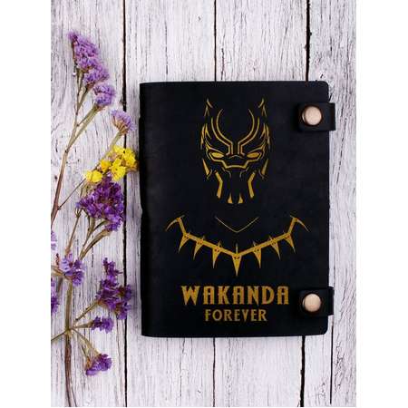 Wakanda journal - Wakanda forever - wakanda notebook - wakanda gift - black panther journal - black panther notebook - black panther gift thumb